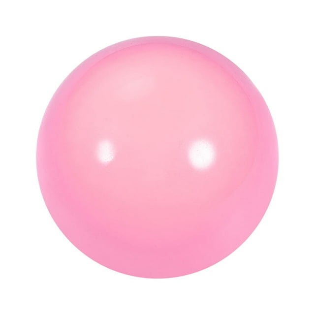 Adorno de esfera de acrílico Uxcell, bolas sólidas rosas de 1.2'' para decoración del hogar