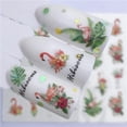 thumbnail image 4 of pegatinas para uñas decoracion de uñas pegatina semipermanentes Deslizadores de invierno, pegatinas de alce, Lobo, Animal, figura de transferencia artística, mariposas, marca de agua, deslizador de ag, 4 of 4