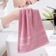 thumbnail image 5 of Fiudx Toalla de Baño Suave, Súper Absorbente y de Secado Rápido, de Algodón Premium, Tamaño Grande para Casa, Gimnasio, Piscina, Yoga y Hotel. Elegante Diseño a Rayas, 34 X 74 Cm., 5 of 6
