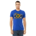 thumbnail image 2 of With God All Things Are Possible Easter Matthew 19:26 Christian Bible Verse Men's T-shirt, S, Royal, 2 of 5