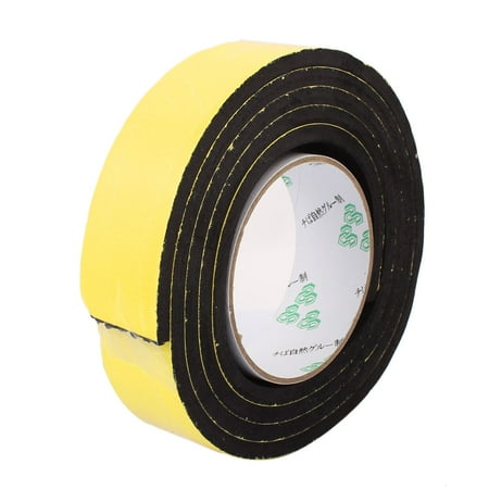 35mm x 6mm Single Sided Self Adhesive Shockproof Sponge Foam Tape 2M Length