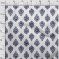 thumbnail image 3 of oneOone Rayon Navy Blue Fabric Block Fabric For Sewing Printed Craft Fabric By The Yard 56 Inch Wide-DM, 3 of 5