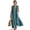 Blue Flowers Leaves, variant on Koi Fish Lotus Flower Cloud Print Women's Summer Flowy Cotton Linen Dress, Loose Sleeveless Crewneck Long Maxi Dress with Pockets, Lightweight Boho Vacation Outfits 2026, XL