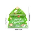 thumbnail image 3 of HLONK Sacs à Friandises de Noël pour Enfants en Forme d'Arbre Transparent Ziplock Réutilisable Sacs Scellables avec Poignée pour Bonbons Biscuits Collations Fournitures de Fête 10 Pcs pour Bonbons Biscuits Cadeau, 3 of 7