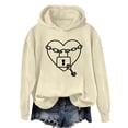 thumbnail image 4 of Bovemsi Sweatshirt for Women Fleece Hoodie With Pocket Lightweight/ Pullover Long Sleeve Adjustable Casual Daily Wear Outdoor/Indoo Comfort Hoodie, 4 of 4