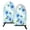 Blue Butterfly Bloom, variant on Fun Fish Mouth Oven Mitts 9.5x5.7in Cotton Pot Holders Heat Resistant Grill Gloves for Kitchen BBQ Decor Colored Butterfly