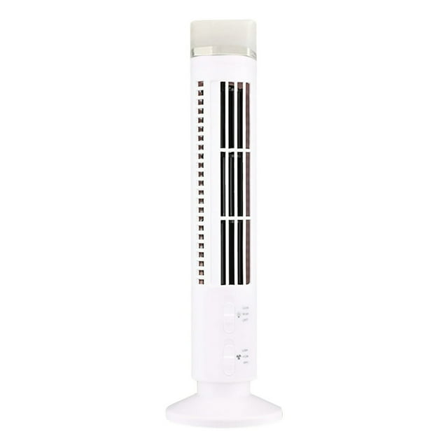 Bamboohart Ventilateur Tour Sans Pales 13 Pouces 2 Vitesses avec Télécommande
