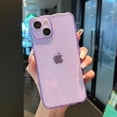 thumbnail image 7 of Clear Case for iPhone 13 Case,Cute Curly Wave Shape Solid Color Soft TPU Silicone Shockproof Protective Phone Cover for Women Girls - Pink, 7 of 7