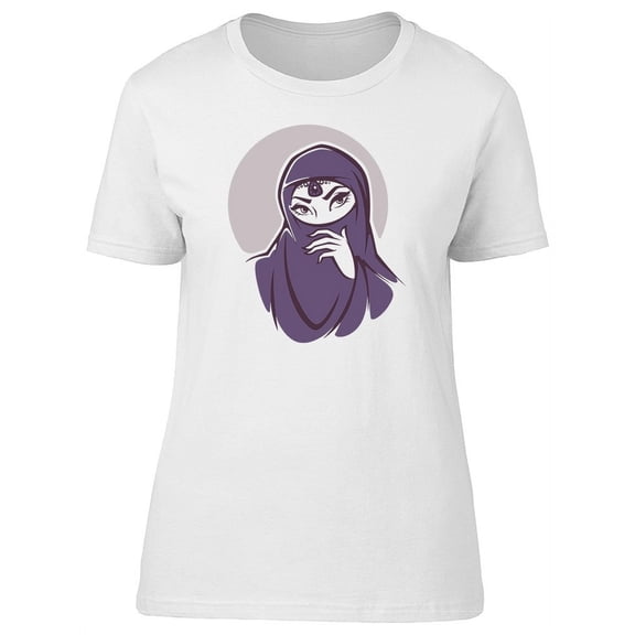 Arabic Girl Hijab T-Shirt Women -Image by Shutterstock, Female x-Large