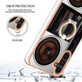 thumbnail image 4 of For Samsung Galaxy A14 5g / 4g Electroplating Dual-side Imd Phone Case With Ring Holder(smile), 4 of 5