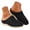 Black, variant on Dakaela Clogs for Women Comfortable Slip on Mules Shoes Arch Support Closed Toe Sandals Backless Summer Casual Walking Slides Black 6