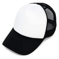thumbnail image 2 of MR.R Sublimation Blanks Polyester Mesh Cap Mesh Hat Two Tone Trucker Summer Mesh Cap with Adjustable Snapback,2pcs, 2 of 4