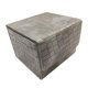thumbnail image 1 of Caja para baraja de cartas, caja para guardar cartas, caja para juegos de baraja de cartas de piel sintética con Blanco Gris, 1 of 8