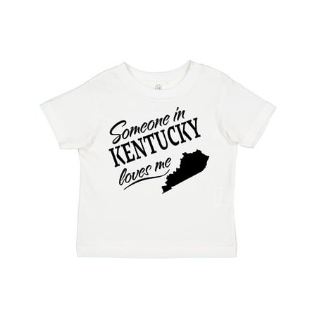 

Inktastic Someone in Kentucky Loves Me Gift Toddler Boy or Toddler Girl T-Shirt