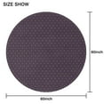 thumbnail image 6 of Fashionable Round Tablecloth 60x60in(153x153cm) – Waterproof Polyester Table Cover with Full Print Design, Wrinkle Resistant & Washable for Kitchen Dining Party Decor, 6 of 6