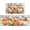 Hello Pumpkin & Maple Leaf, variant on Fall Thanksgiving Pumpkin Kitchen Rugs Set of 2,Eucalyptus Buffalo Plaid Farmhouse Floor Mats and Rugs Non Skid Washable for Kitchen Home Decor (Pink 17"x47"+17"x30")