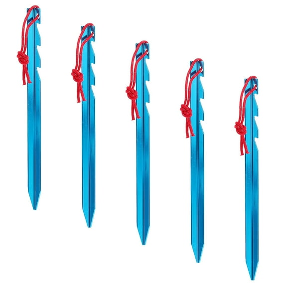 GOOHOCHY 5 Pcs Tent Ground Pegs Accessories Lightweight Beach Stakes for Sand