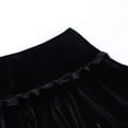 thumbnail image 3 of Gupgi Jupe en Dentelle Taille Haute Léopard à Franges Robe Mi-Longue, 3 of 4