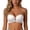 White, variant on Mokibras Strapless Bra for Women, Wireless Front Closure Push up Padded Non Tube Jelly Bra, Invisible Strapless Bras with Detachable Shoulder Straps