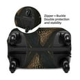 thumbnail image 4 of Lsque Metal Evil Skull Printed Luggage Cover, Travel Luggage Protector,Scratch and Dirt Resistant, Fits 18-32 Inch Luggage - Small, 4 of 9