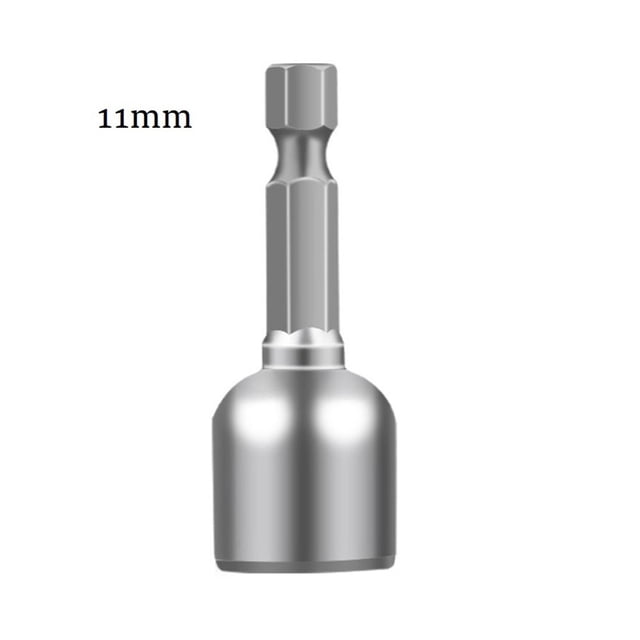Lefu 6-13mm Impact Socket Magnetic Nut Screwdriver 1/4" Hex Shank Electric Drill Bit