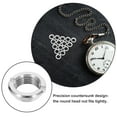thumbnail image 7 of OULII Quartz Clock Repair Kit Metal Nuts for Clock Use Versatile Applications 20Sets, 7 of 7