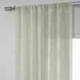 thumbnail image 3 of Vega White Patterned Linen Sheer Curtain (1 Panel), Vega White, 50W X 108L, 3 of 8