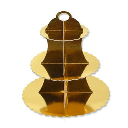 

3 Tier Cupcake Stand Dessert Holders Cardboard Cupcake Stand for Wedding Home Cupcake Stand for Wedding Home Birthday Party 3 Tier Convenience 3 Tier Cupcake Stand Dessert Holders Cardboard Gold