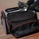 thumbnail image 3 of Bolsa de transporte para mascotas aprobada por aerolíneas Bolsa de viaje para mascotas de doble expansión (gris oscuro S) Likrtyny Libre de BPA, 3 of 9