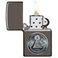 thumbnail image 5 of Encendedor de bolsillo Zippo Dollar Design Black Ice, 5 of 5