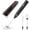 Black, variant on Handheld Milk Frother with Travel Case - Portable USB Rechargeable Mini Whisk for Coffee, Latte. Includes 3 whisks, storage, for frothing milk, beating eggs, and blending drinks.