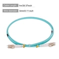 thumbnail image 2 of 1 Metro 3.2Ft Fibras Parche Cable Multimodo Dúplex LC-LC OM3 LSZH Fibras Óptico Cable Puente Verde para Instrumentación, Óptica Fibras 1Uds, 2 of 6