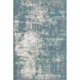 thumbnail image 1 of Unique Loom Outdoor Coastal Looped Pile Area Rug 4' x 6' Rectangle Blue/Ivory, 1 of 1