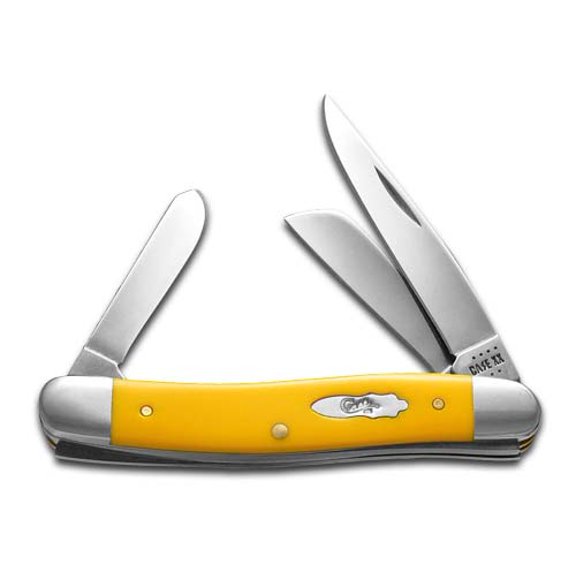 Case XX Knives Stockman Sunflower Yellow Synthetic Stainless Pocket Knife