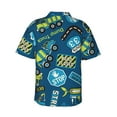 thumbnail image 3 of Balery Men'S Summer Hawaiian Shirts Short-Sleeve Design Name Printed Casual Shirts - Size Name, 3 of 9