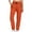 Orange, variant on Seductiva Soft Leggings for Women Women's Casual Fitness Running Fashion Sports Quick Drying Pants Drawstring Zipper Pocket Leggings Loose Casual Pants