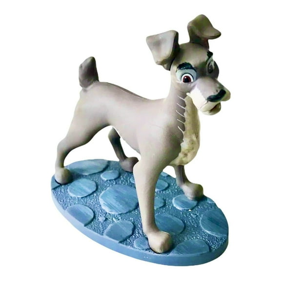 Lady & The Tramp TRAMP Mini Pvc Cake Topper 3.5" Figure Figurine Party Favor NEW