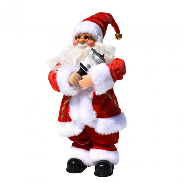 Regalo De Juguete De Muñeca De Papá Noel Eléctrico Sunnimix