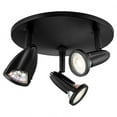 thumbnail image 4 of Access Lighting 3 Light Adjustable LED Flush Mount in Black Color, 4 of 5