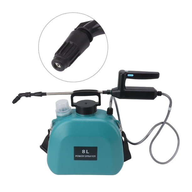 Pulverizador Automático Alimentado Por Batería Con 3 Boquillas De Niebla Y , Pulverizador Eléctrico Recargable USB Portátil Con Correa Para El Hombro Para Riego De Plantas,