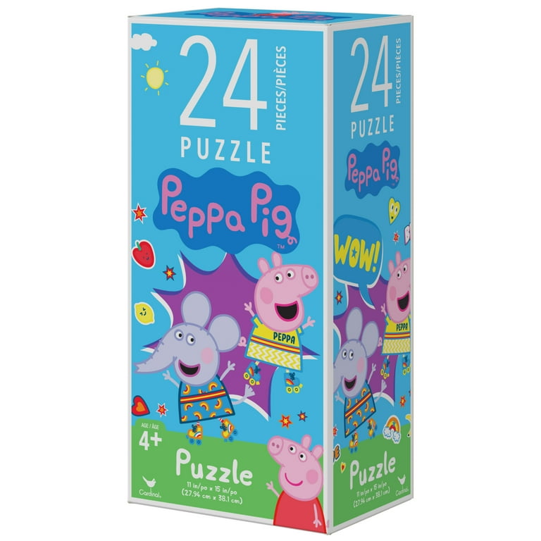 Peppa Pig 24-Piece Jigsaw Puzzle, for Families and Kids Ages