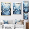 thumbnail image 4 of Designart "Winters Flowers Beauty Pointillism" Landscape & Nature Wall Art Living Room, 4 of 5