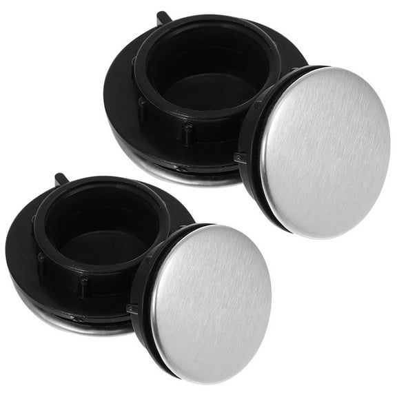 NICERIO Sink Sprayer Cap Kitchen Sink Hole Covers Stainless Steel 2Pcs