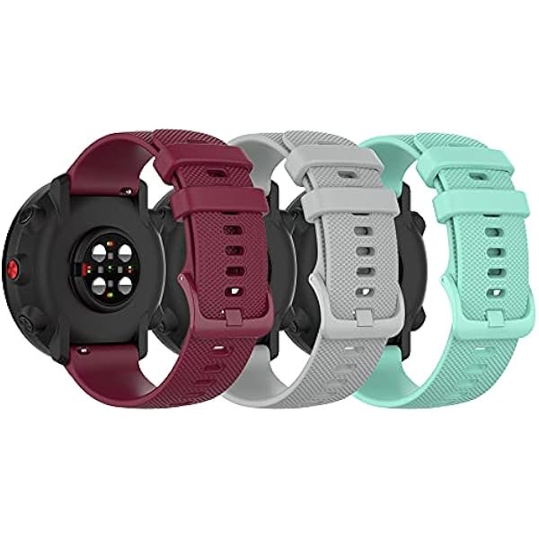 wonima11 Fit for Polar Vantage M2 Watch Band Women Men, 22mm Quick Release Silicone Replacement Bands Straps Wristbands Bracelet Accessories Fit for Polar GRIT X/Polar Vantage M