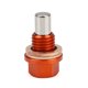 thumbnail image 2 of Tornillo de tapón de drenaje de aceite magnético universal para modificación de coche 7075-T6 tornillo de cárter de aceite de aleación de aluminio-M14 * 1,5 dontodent Kuyhfg Sin marca, 2 of 5