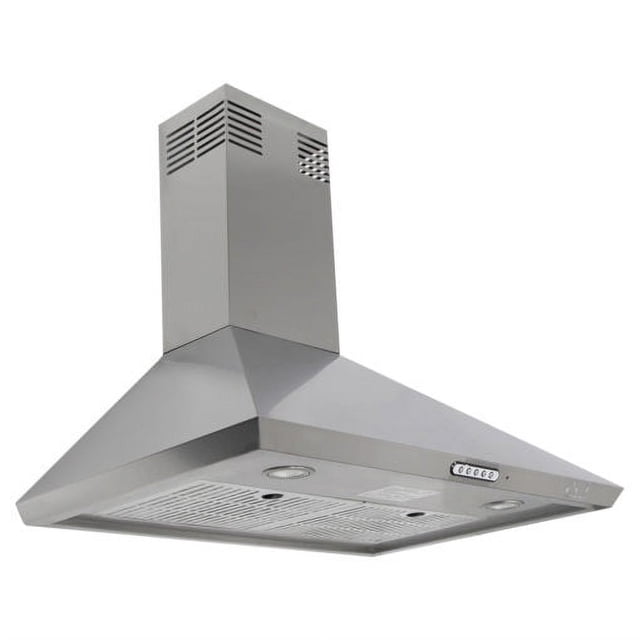 Campana de Cocina SANAIRE MEDEA 80 CM Gris METALICO Pared