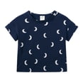 thumbnail image 3 of Ensemble de Pyjama pour Tout-Petites Fille, Haut à Enfiler à Col Rond avec Motif de Dessin Animé, Ensemble de Pyjama Décontracté pour Filles, Pyjama pour Filles 2-3 Ans, Vêtements pour Enfants, 3 of 8