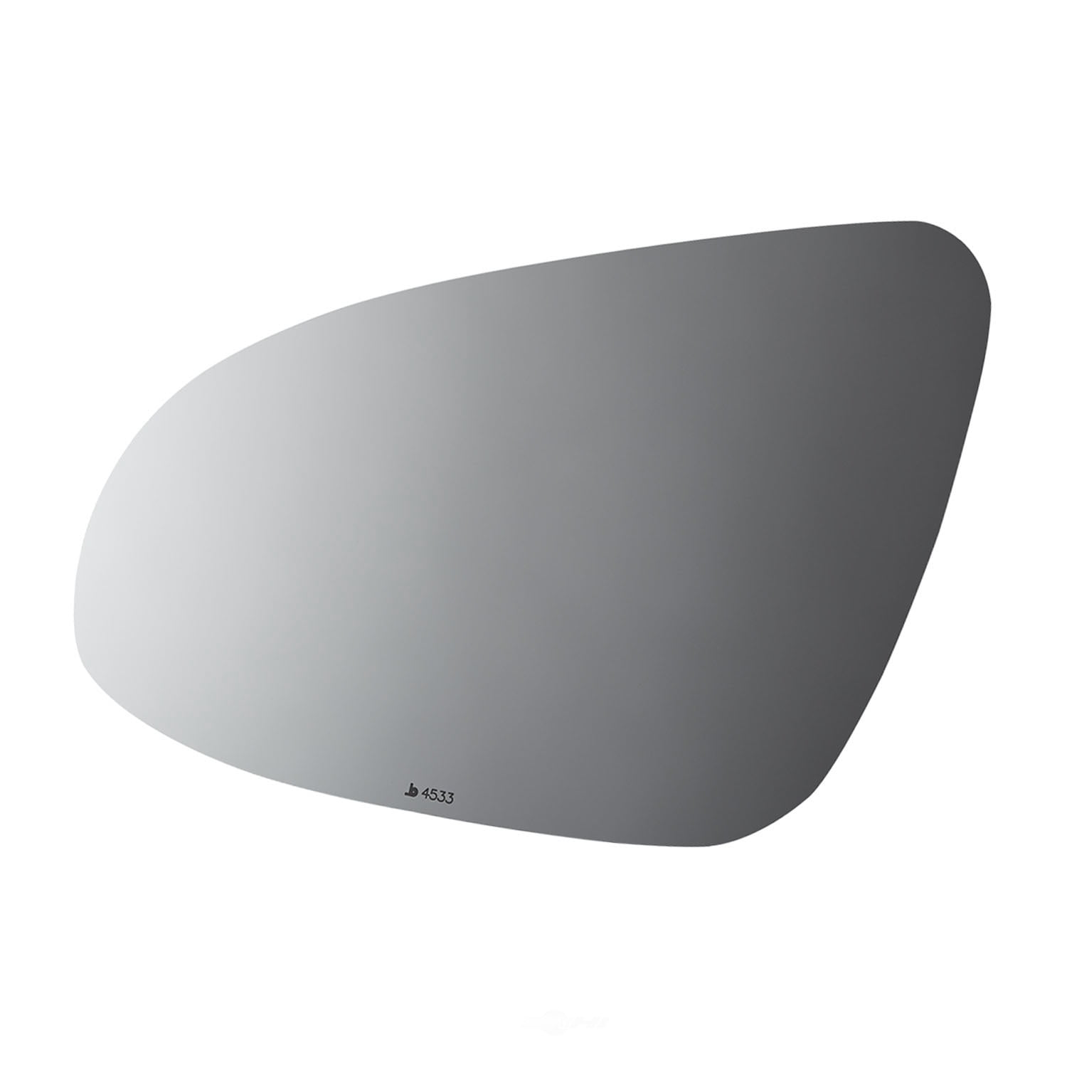 Burco Side View Mirror Replacement Glass - Clear Glass - 4533