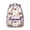 Purple-8, variant on "Trendy Sunflower Themed Backpack with Flowers Print - Durable Water-Resistant School Backpack for Women & Teens, Padded Shoulder Straps, Spacious Interior for Daily Use"