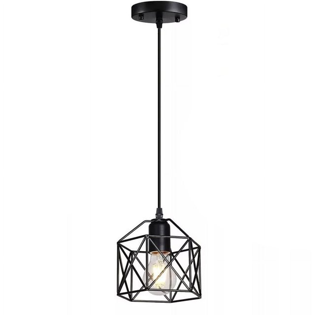 Retro Industrial Pendant Light, Iron Vintage Pendant Light For Restaurant For Clothing Shop